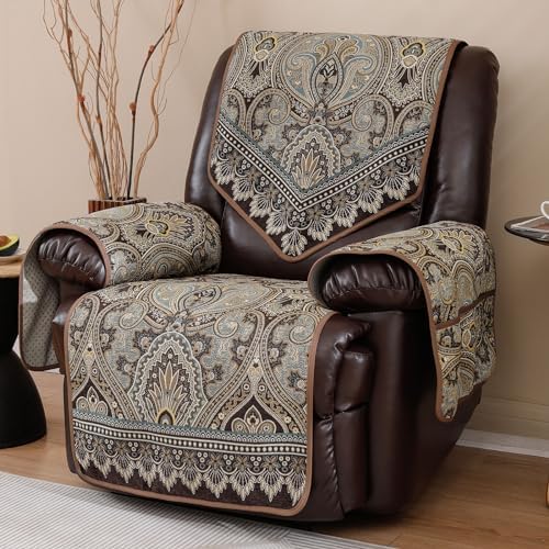 LUFEIJIASHI Recliner Chair Cover Non-Slip Waterproof 1