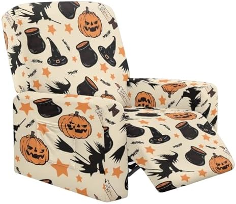 Witchs Hat Lazyboy Recliner Chair Cover for Halloween