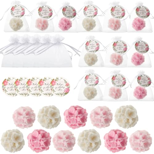 Hydrangea Flower Mini Soap Wedding Favor Set