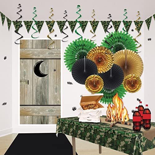 Beistle Camo Table Covers 54 x 108 2 Pack