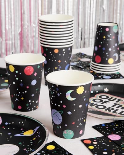 Xo Fetti Out of This World Paper Cups - 12 oz 16 pcs