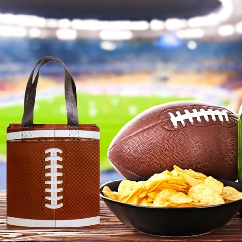 Huhumy 24 Pcs Football Goodie Bags with Handles