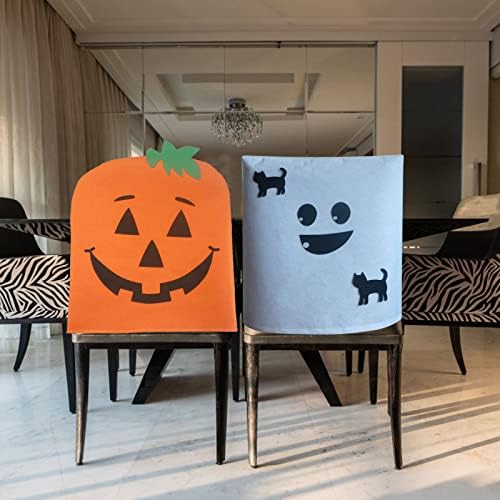 Set of 2 Halloween Chair Covers for Dining Room 1