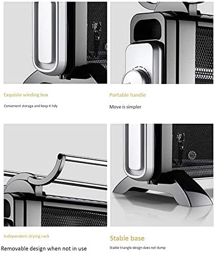 Wangfeng Electric Space Heater with Drying Rack and Humidifier 2000W