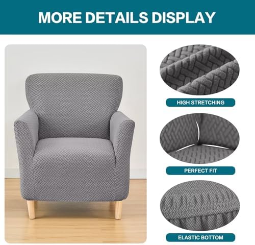 NILUOH Armchair Slipcover with Stretch and Elastic for Living Room