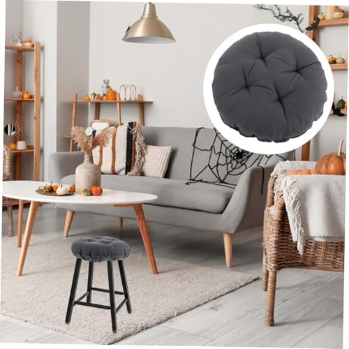 Cabilock Round Barstool Cushion Padded Seat Protector with Elastic Band