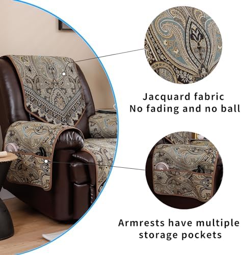 LUFEIJIASHI Recliner Chair Cover Non-Slip Waterproof 1