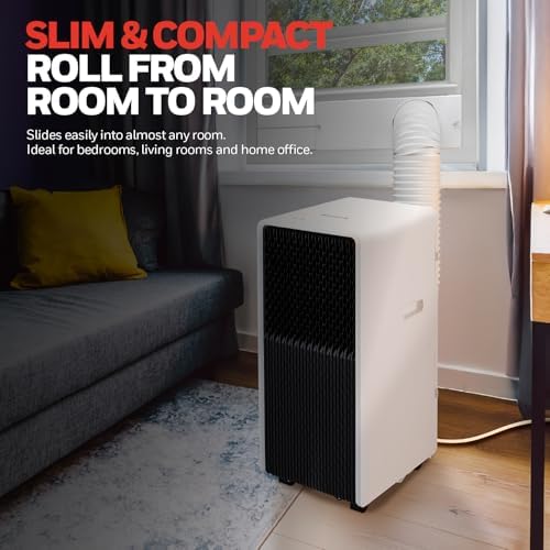 Honeywell 13500 BTU Slim Portable AC with Fan and Dehumidifier 1