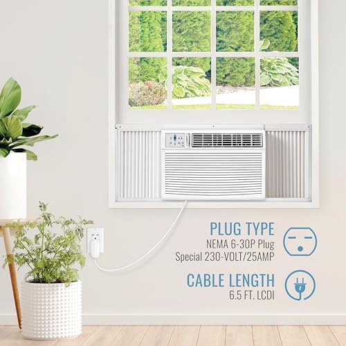 Keystone 18800 BTU Window Wall AC with Heating 1