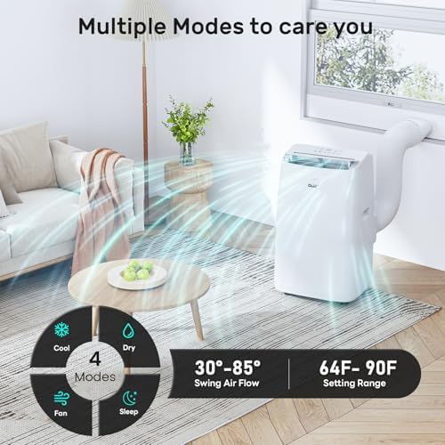 DuraComfort Portable AC with Dual Motors and App