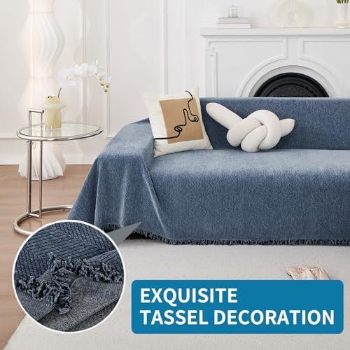 HAOMAIJIA Non-Slip Sofa Covers for 3 Cushion Couch