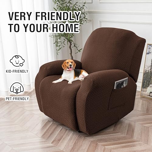 Genina Recliner Chair Covers for Pet and Kid Protection