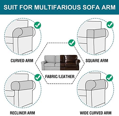 Turquoize Stretch Armrest Covers for Chairs and Sofas
