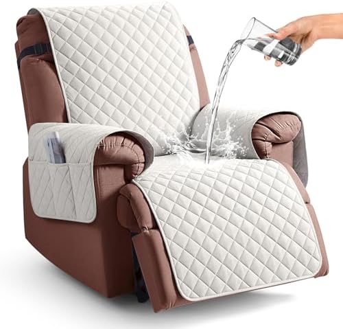 KinCam Waterproof Recliner Chair Cover for Pets and Kids
