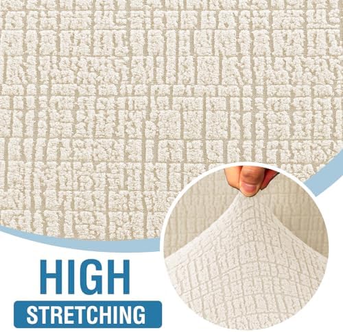 HVERSAILTEX Jacquard Sofa Slipcover Waterproof Protector for Kids and Pets