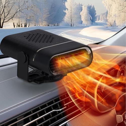 YOUCIDI 2 in 1 Car Heater Fan 12V 150W Portable Defogger