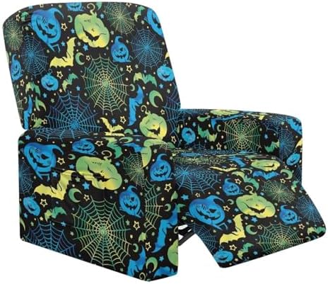 Elegant Recliner Cover with Spider Web Pattern