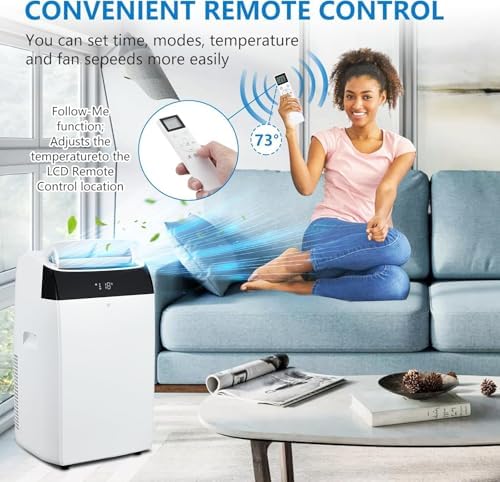 14000 BTU Portable Air Conditioner for Large Room