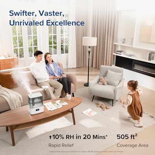 LEVOIT Humidifier and Air Purifier with Smart WiFi and PM25 Monitor