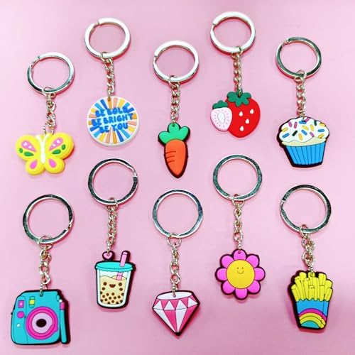 Bulk Keychains 100-200pcs Random Different Keychain Lot