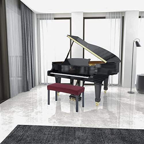 BUYUE Luxury 2-Person Stool Cover for Bar Stools and Vanity Chairs