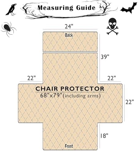 EVENHUG Halloween Sofa Cover for Home Decor 1