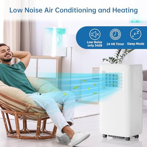 GAOMON 10000 BTU Portable Air Conditioner with Remote and Window Kit