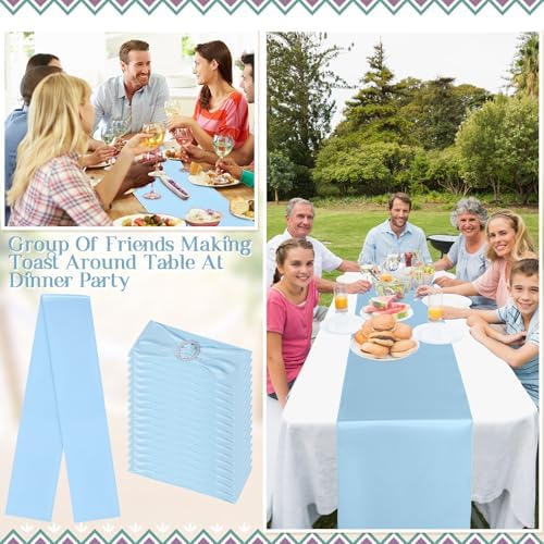 Newwiee 108 Pcs Spandex Chair Sashes with Buckle 1