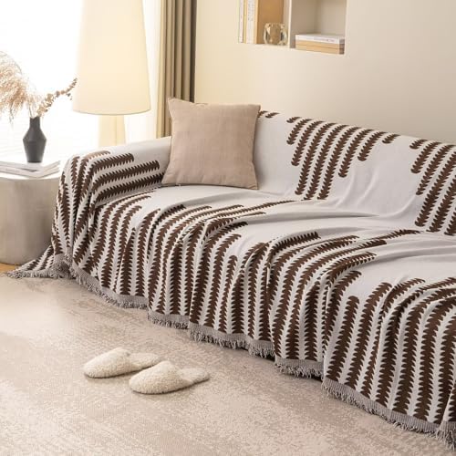 VClife Boho Sofa Cover with Tassel Design