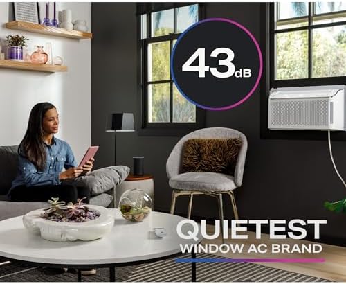 GE Profile Ultra Quiet Window AC Unit 8000 BTU