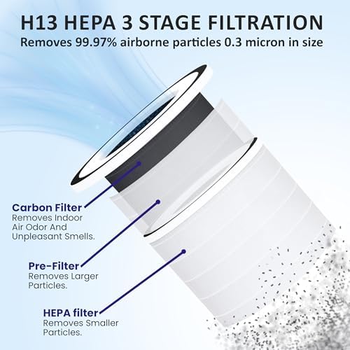 ORB 2-in-1 Air Purifier and Humidifier for Bedroom