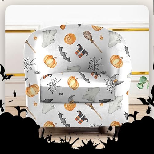 PEKJI Halloween Armchair Slipcover for Club Chairs 1