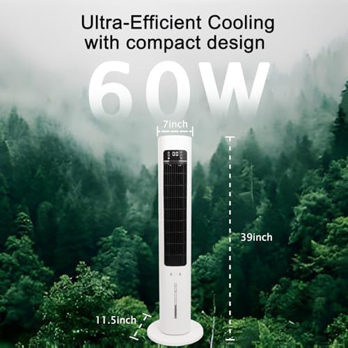 TMYICE 3-in-1 Windowless Portable Air Cooler with Remote Control
