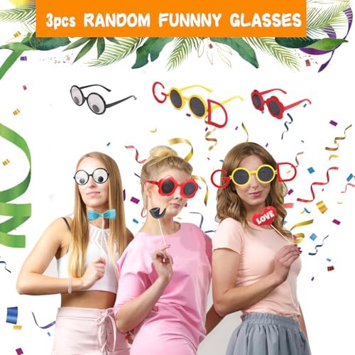 Funny Photo Booth Props Set for Adults