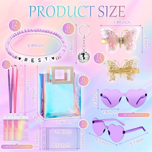 Geiserailie 48 Pcs Party Gift Set for Fans and Birthday Events