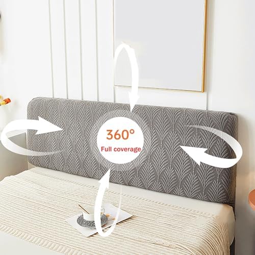 Jacquard Fabric Bed Headboard Cover Full Queen California King