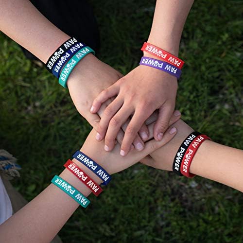 Silicone Wristband Assortments for Kids 25Pkg 1