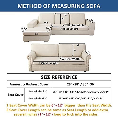 Eismodra Velvet Armrest Covers for Dogs Cats Pet Loveseat Recliner
