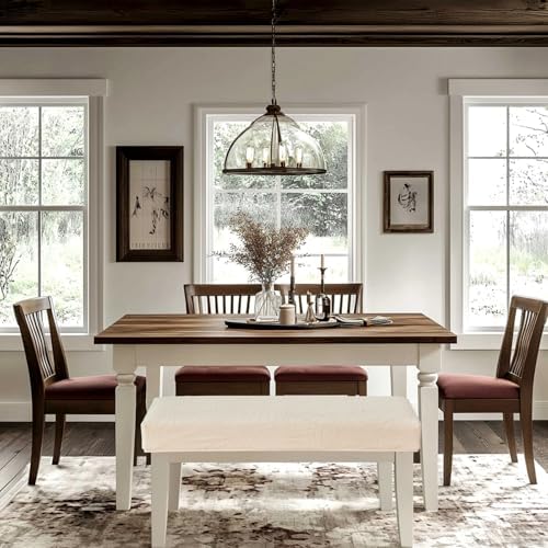 FUANGUI Waterproof Bench Cover for Dining Chairs and Stools