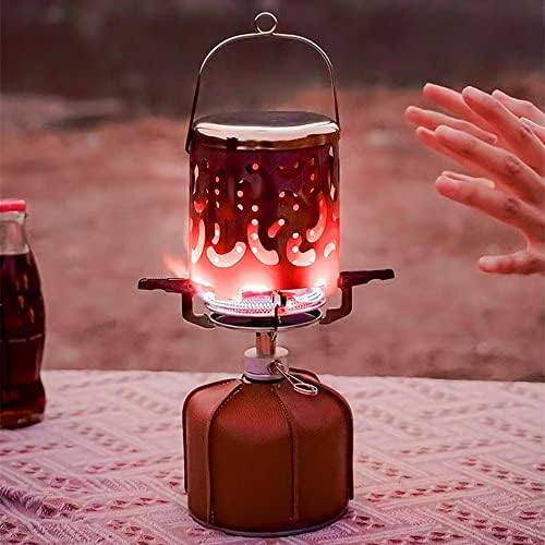Portable Stainless Steel Camping Heater Silver
