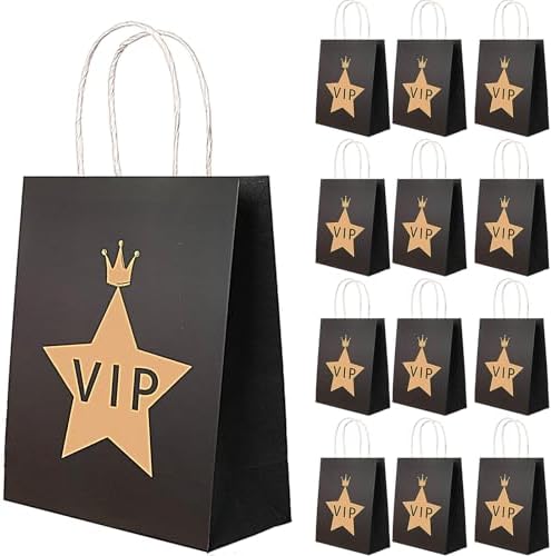 LBLNUGURI 16 Piece VIP Gift Bags Red Carpet Theme