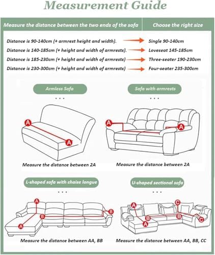 Stretch Semi-Circular Curved Sofa Slipcover 3 Seat Cover for Living Room