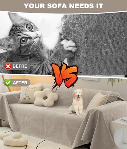 Beacon Pet Couch Cover Washable Water-Resistant for Dogs and Cats