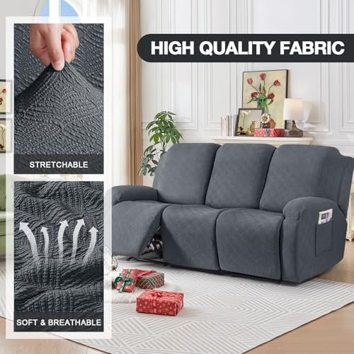 Timeles Recliner Cover for 3 Seater Sofa 1
