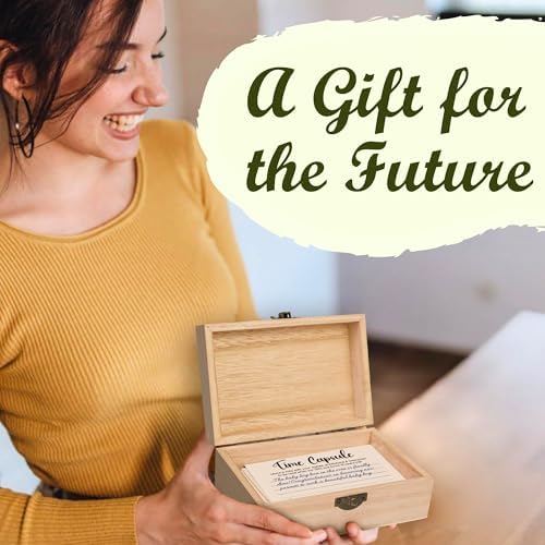 Woodamore Time Capsule Box 1st Birthday Keepsake