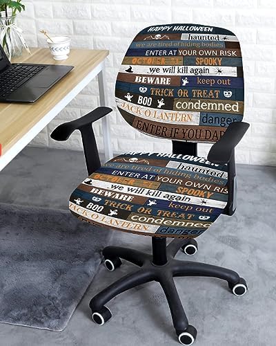 Office Chair Covers Stretchable Halloween Trick or Treat