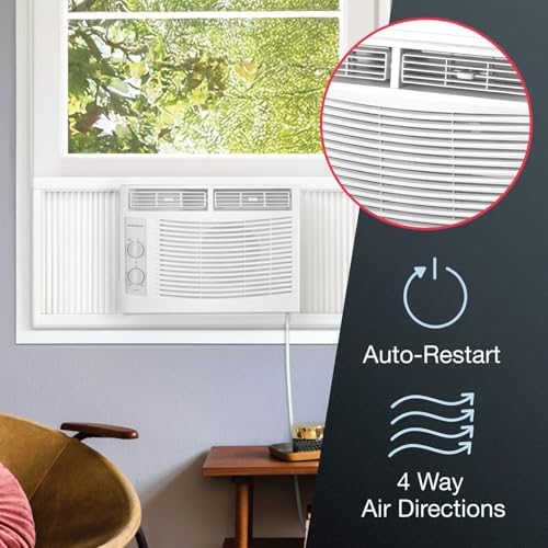 Amana 5000 BTU Window Air Conditioner with Dehumidifier