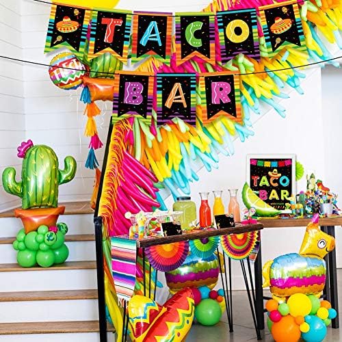 Taco Bar Decoration Kit for Mexican Fiesta Parties 1