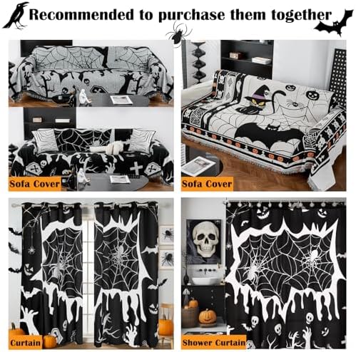 EVENHUG Halloween Sofa Cover for Home Decor 1