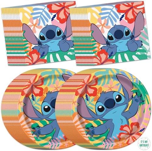 Stitch Plates and Napkins for 32 Guests 1